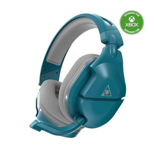 Turtle Beach Stealth 600 Gen 2 MAX Wireless Multiplatform Amplified Gaming Headset for Xbox Series X|S, Xbox One, PS5, PS4, Nintendo Switch, PC, and Mac with 48+ Hour Battery – Teal