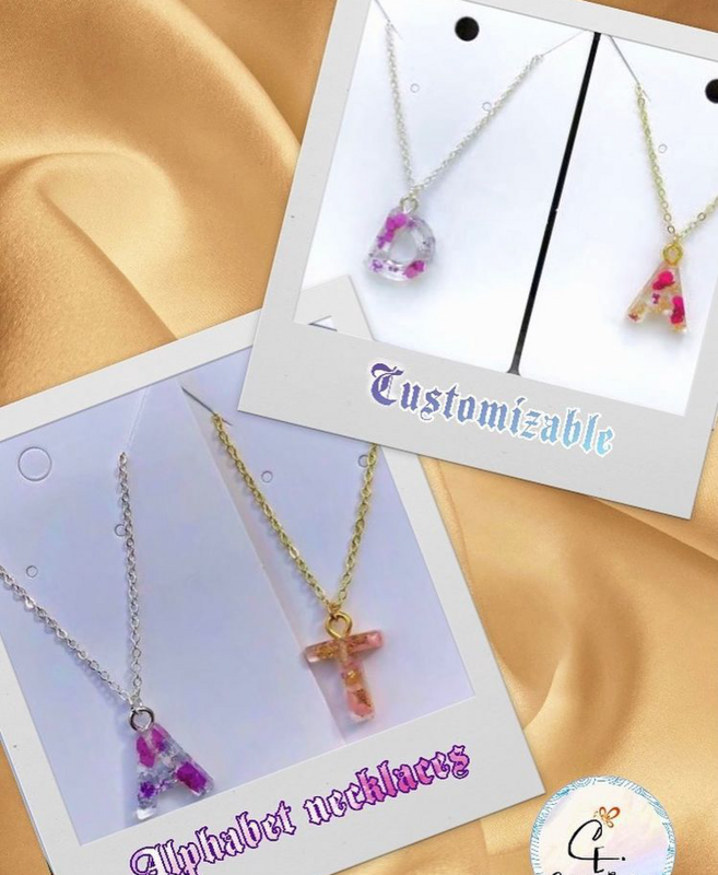 Letter Necklace.