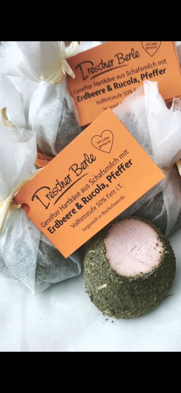 Dresdner Berle Erdbeere & Rucola, Pfeffer Dresdner Berle Erdbeere & Rucola, Pfeffer