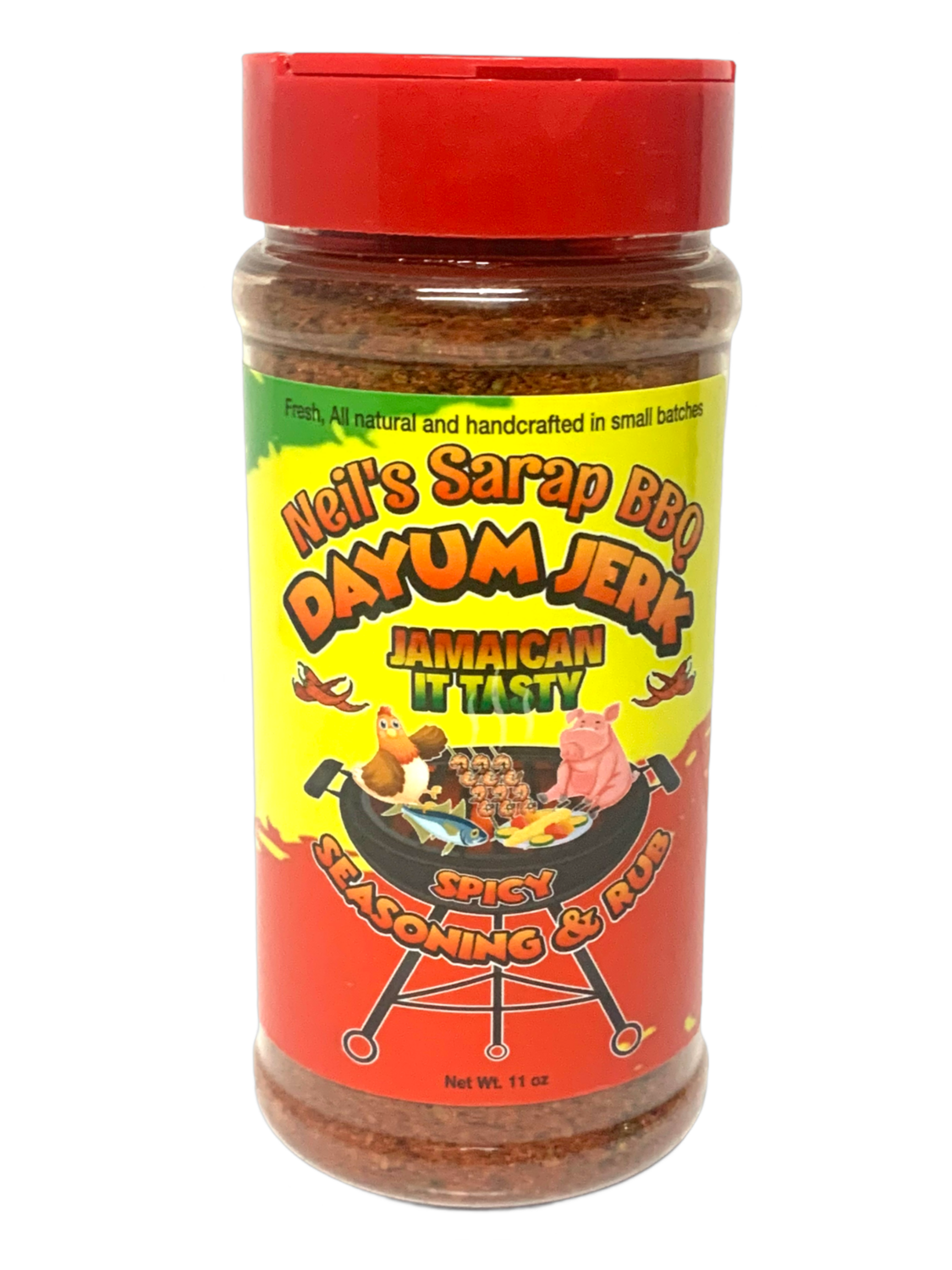Neil's Sarap BBQ - Dayum Jerk - Spicy Seasoning & Rub - 311g (11oz)