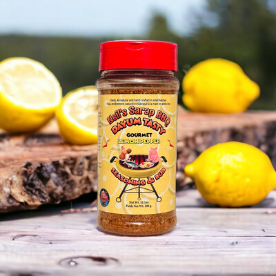 Neil's Sarap BBQ - Dayum Tasty Gourmet Lemon Pepper - Seasoning & Rub - 286g (10.1oz)