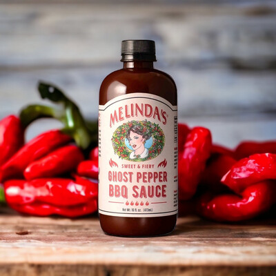 Melinda’s Sweet & Fiery Ghost Pepper BBQ Sauce - 473g (16oz)