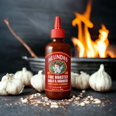 Melinda’s Fire Roasted Garlic & Habanero Pepper Sauce - 340g (12oz)