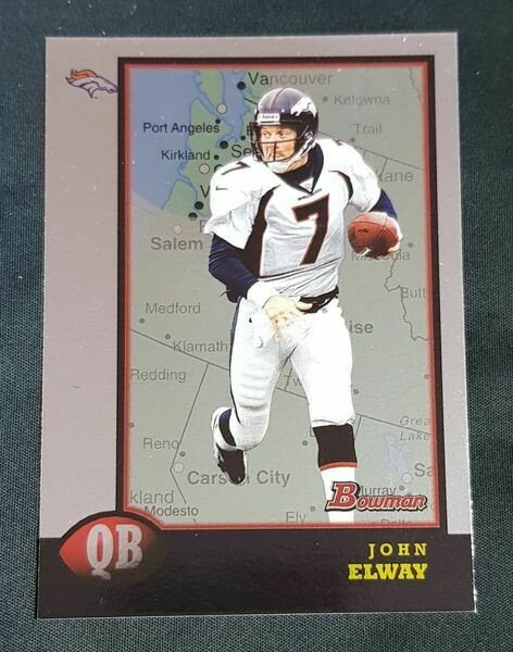 1998 Bowman John Elway interstate Base