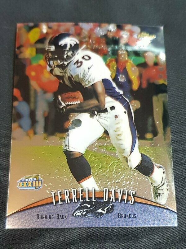 1998 Topps finest Terrel Davis