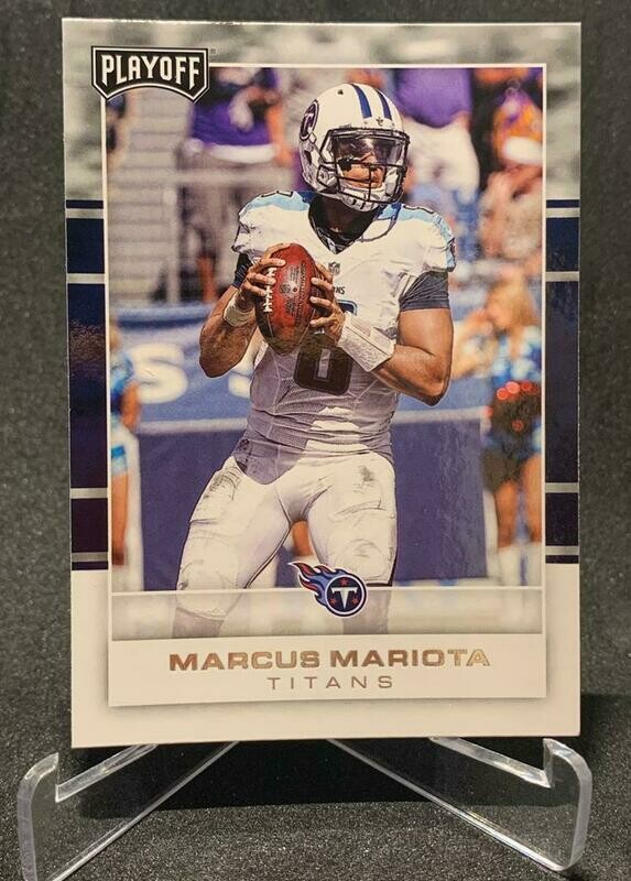 2017 Playoff Marcus Mariota