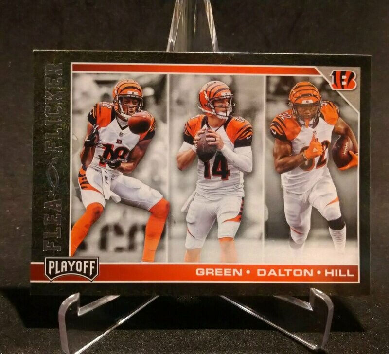 2017 Playoff Flea Flicker Bengals Green Dalton Hill