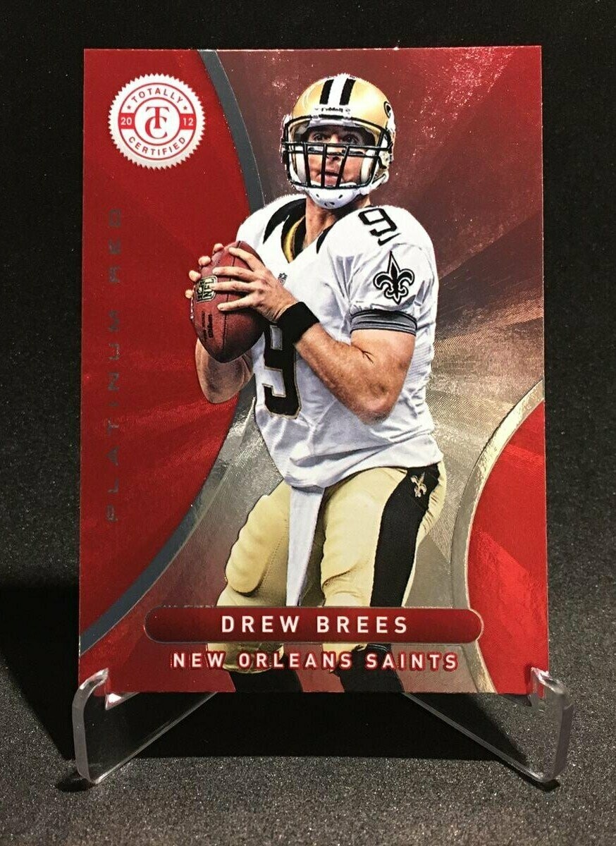 2013 Certified Drew Brees Red