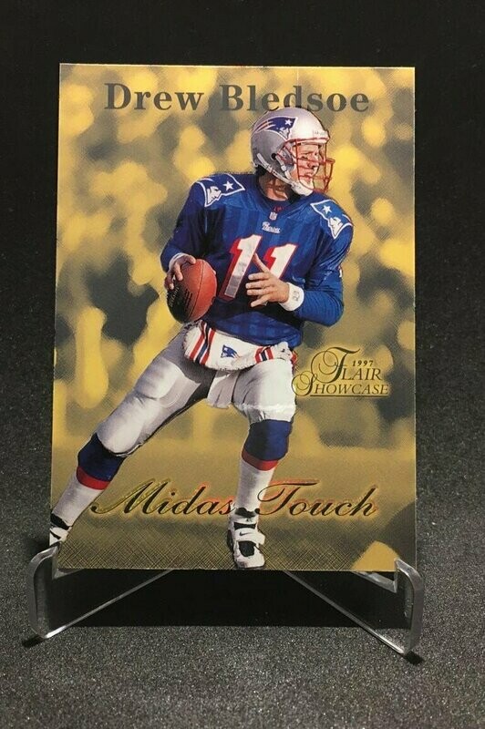 1998 Flair Showcase Drew Bledsoe Midas Touch