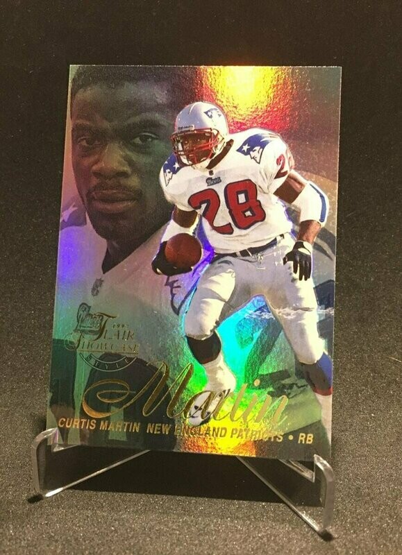 1997 Flair Showcase Curtis Martin row2