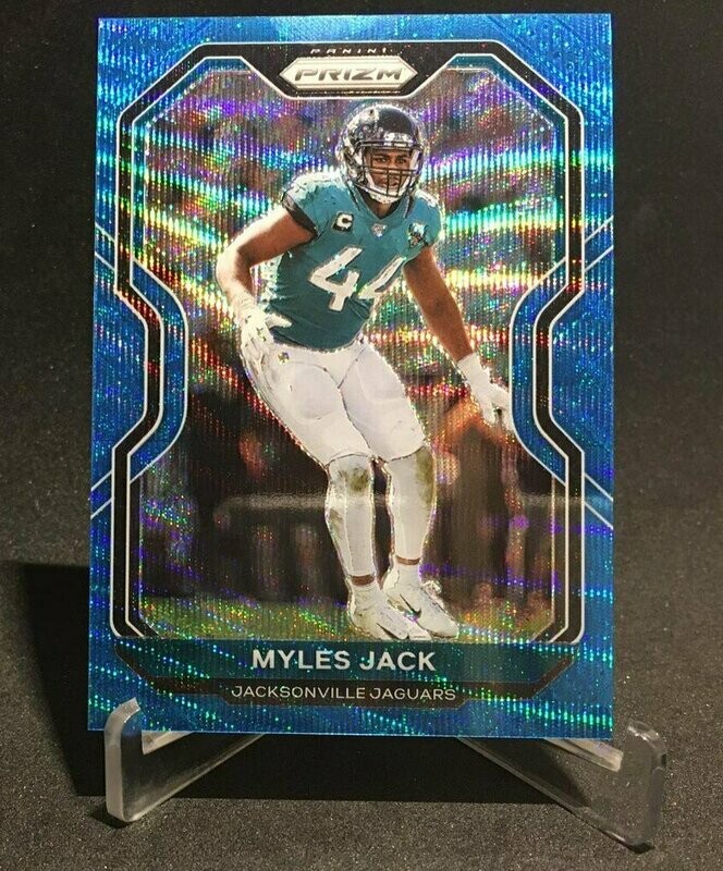 2020 Prizm Blue Wave Miles Jack #132/199