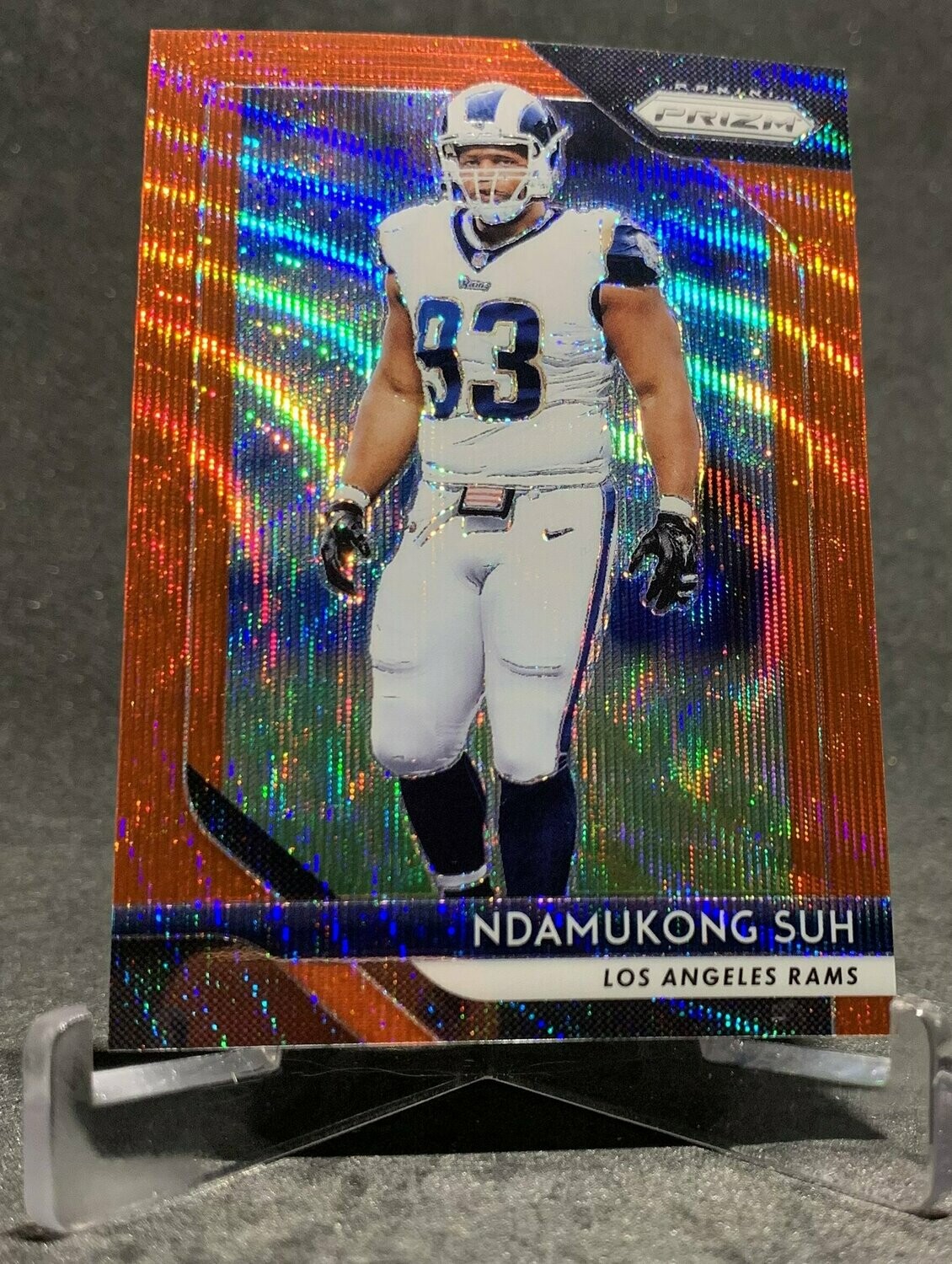 2018 Prizm Red Wave Ndamukong Suh #101/149