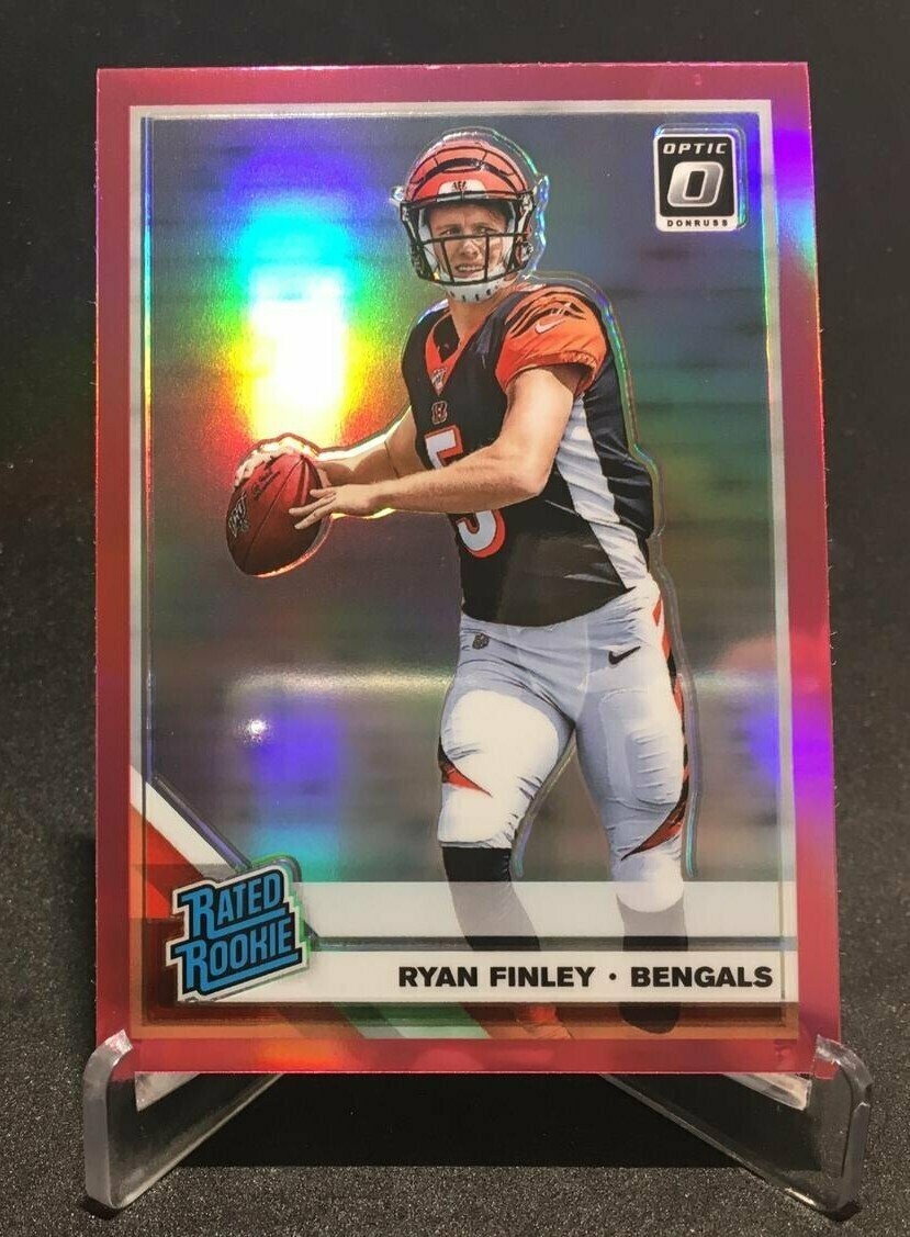 2019 Optic Ryan FInley Rated Rookie Pink Refractor