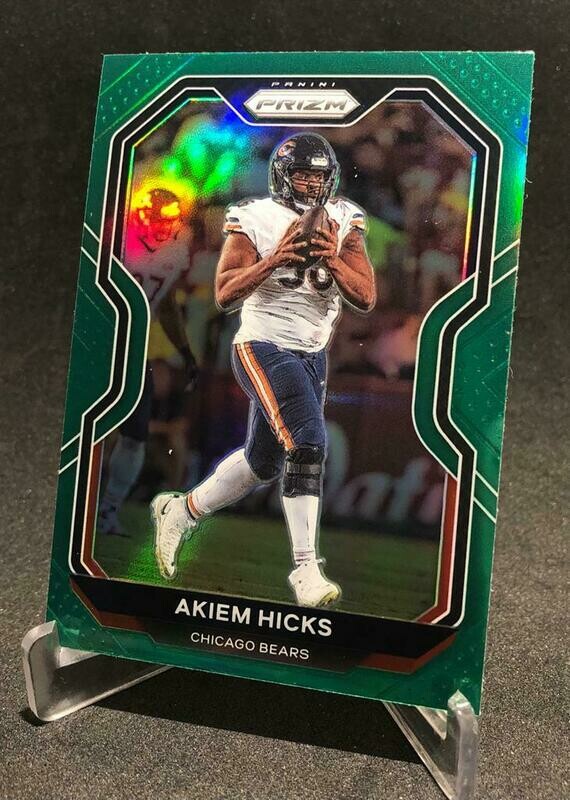 2020 Prizm Akiem Hicks Green Prizm