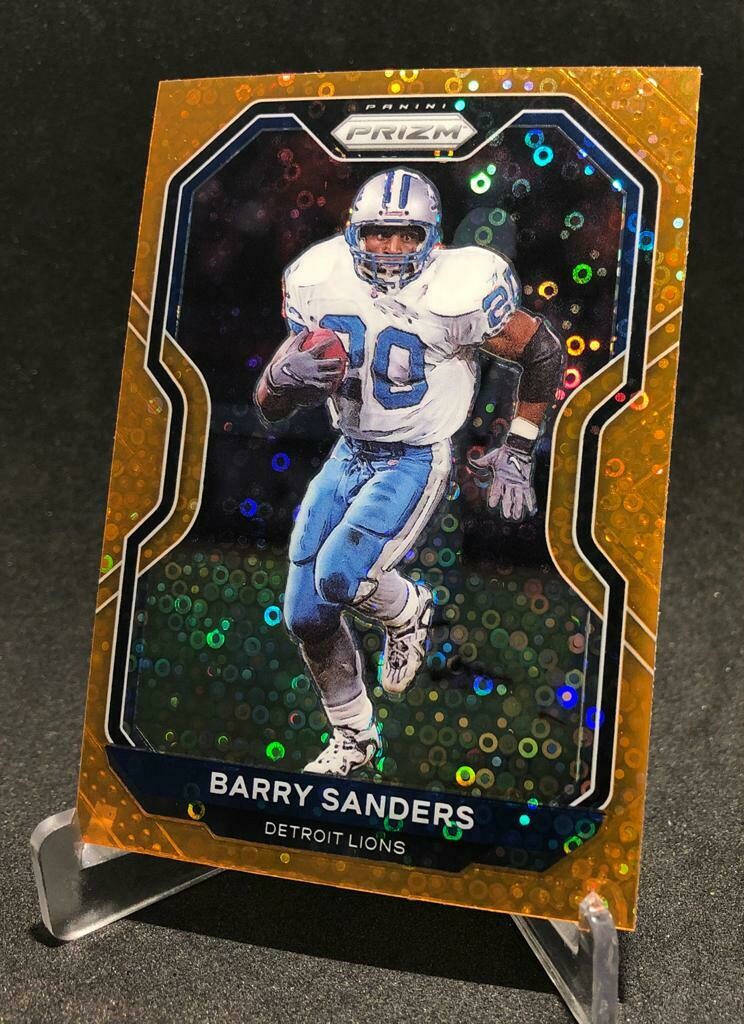 2020 Prizm Barry Sanders Orange Disco