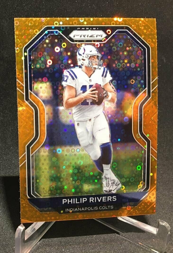 2020 Prizm  Philip Rivers Orange Disco