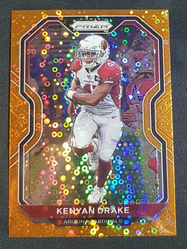 2020 Prizm Kenyan Drake Orange Disco