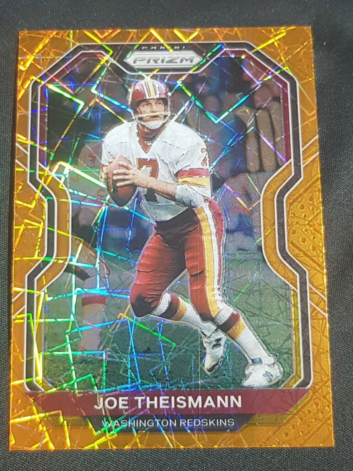 2020 Prizm Joe Theismann Orange Lazer