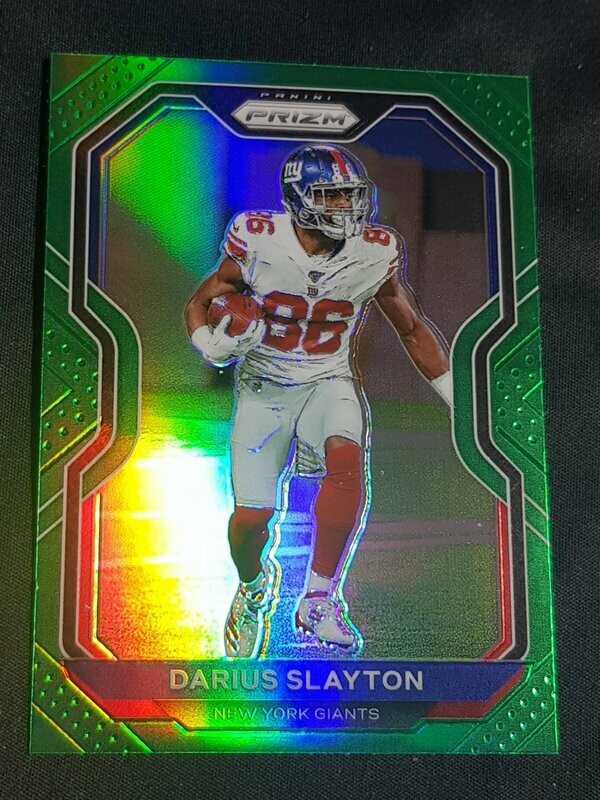 2020 prizm Darius Slayton green