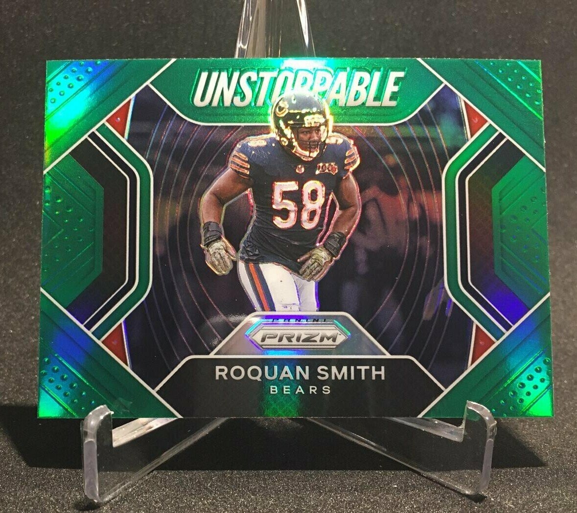 2020 Prizm Roquan Smith Unstoppable Green