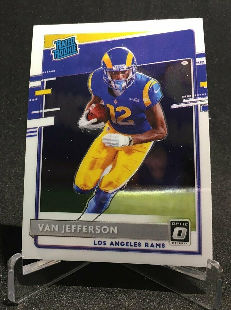 2020 optic Van Jefferson Rated Rookie