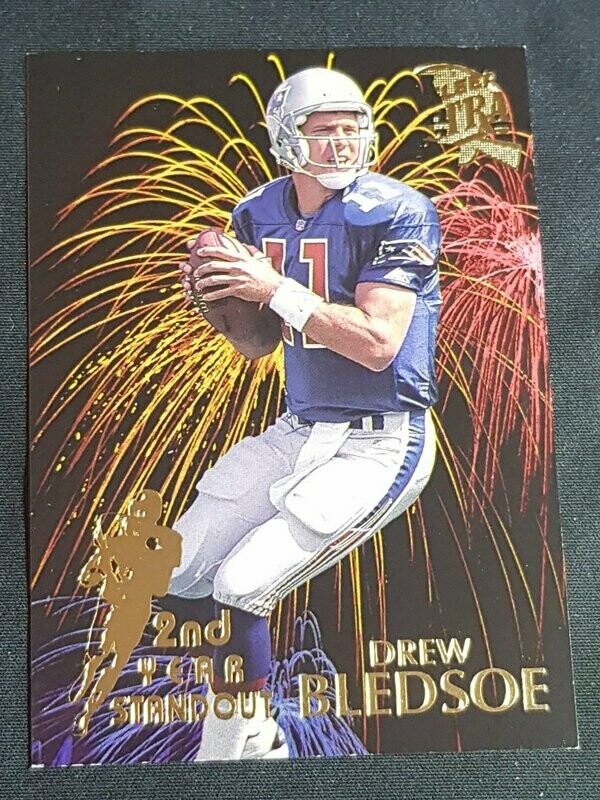 1994 fleer ultra Drew Bledsoe 2nd year standout