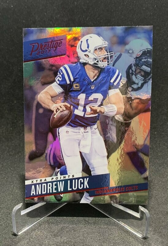 2017 Prestige Andrew Luck Xtra Points Red