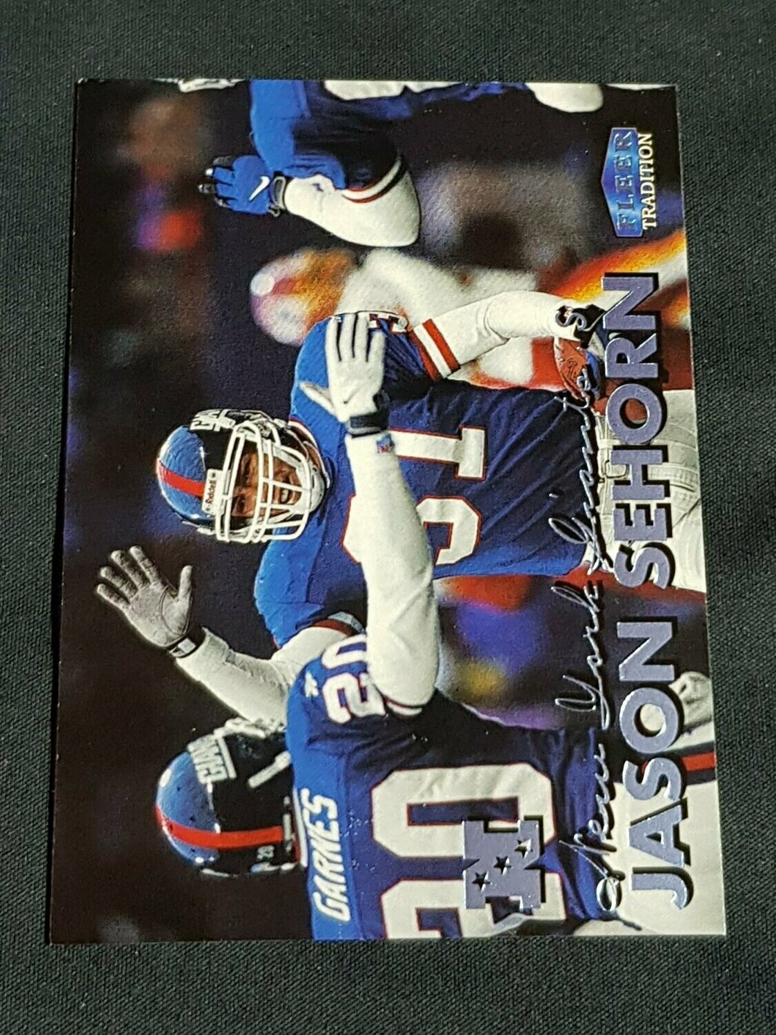 1999 Fleer Tradition Jason Sehorn