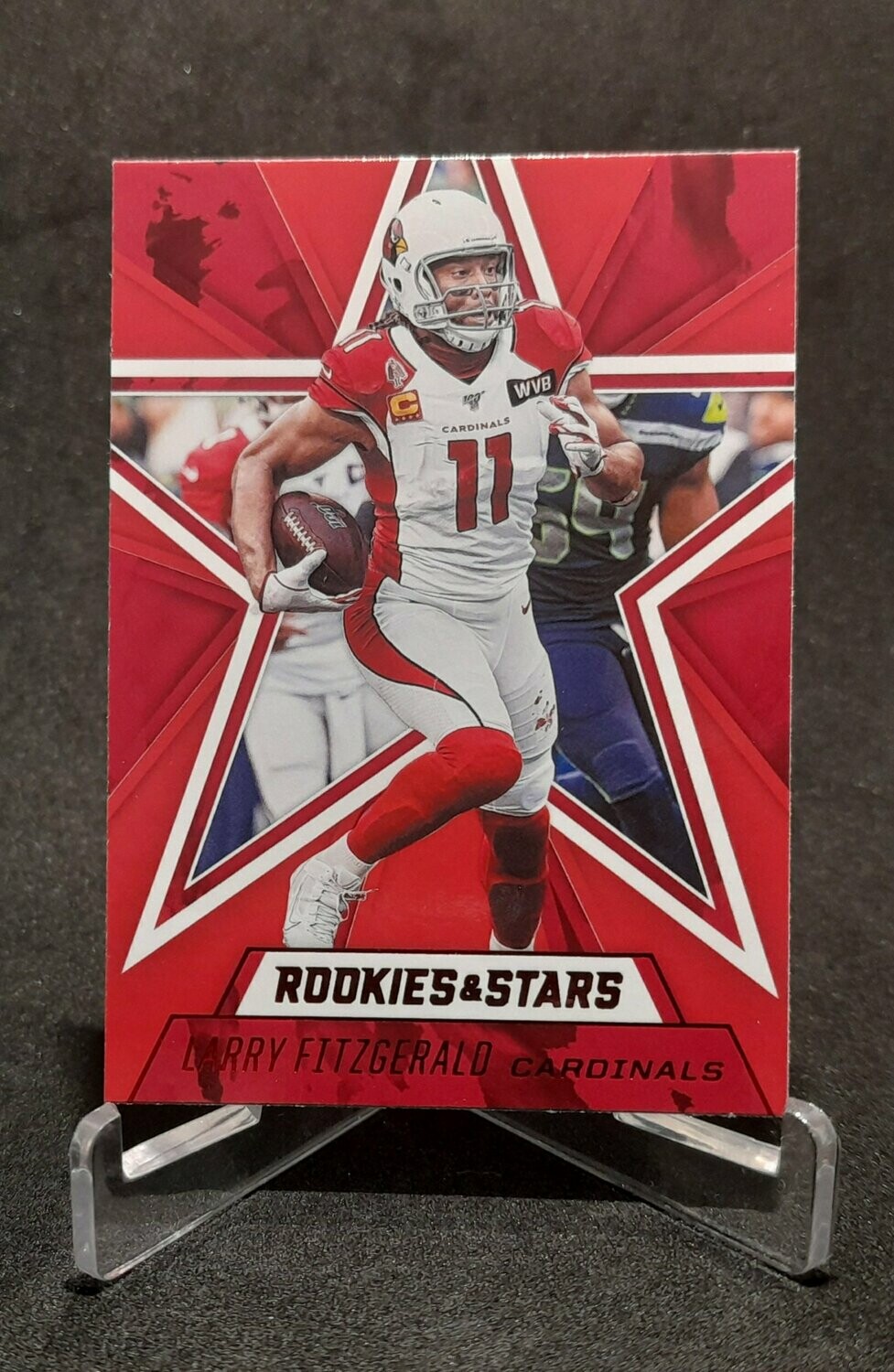 2020 Rookies and Stars Larry Fitzgerald Red