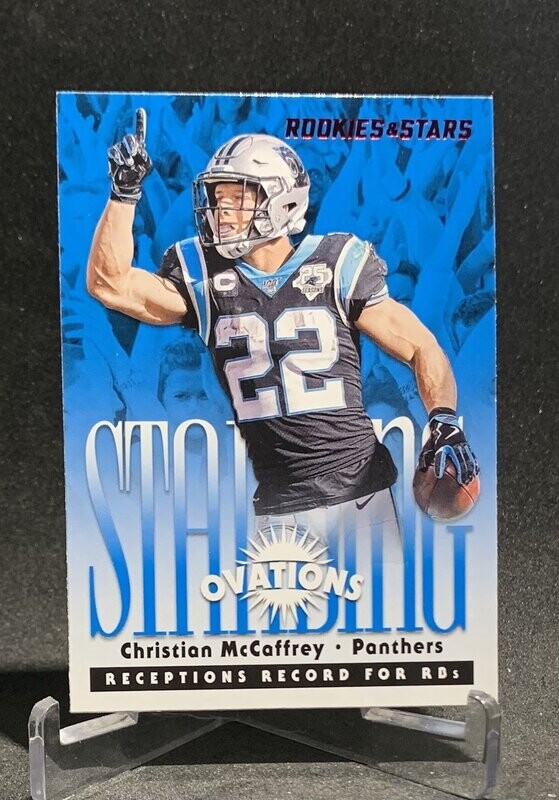 2020 Rookies and Stars Christian McCaffrey Standing Ovation