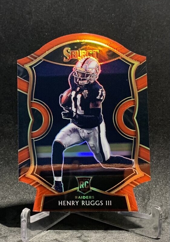 2020 Select Henry Ruggs Concourse Level DieCut RED RC