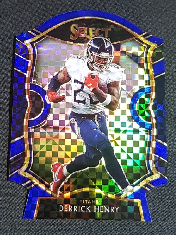 2020 Select Derrick Henry Concourse Level Die Cut Blue