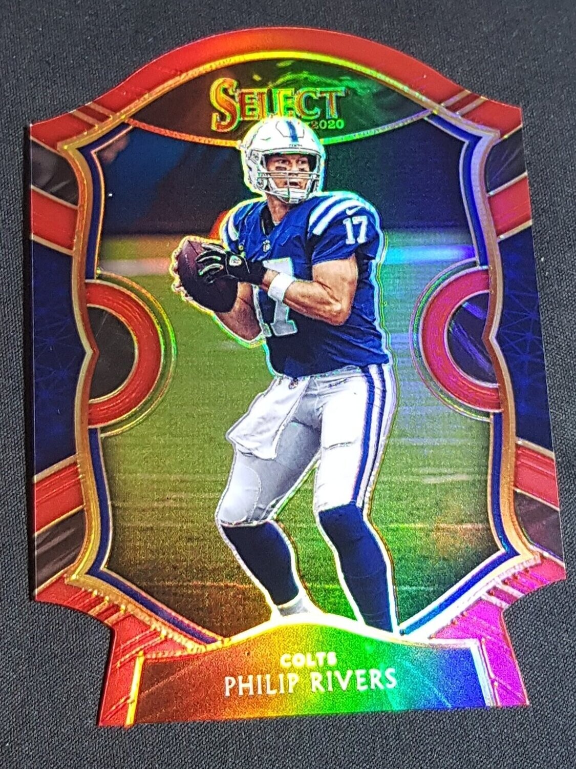 2020 Select Phillip Rivers Concourse level Die Cut Red