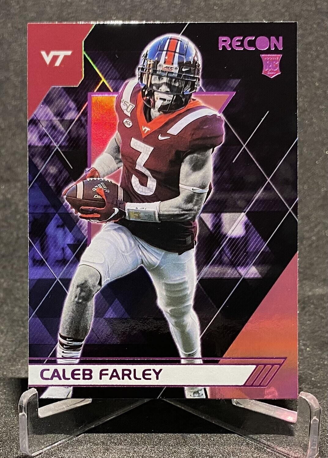 2021 Chronicles Draft Picks Recon Caleb Farley Pink