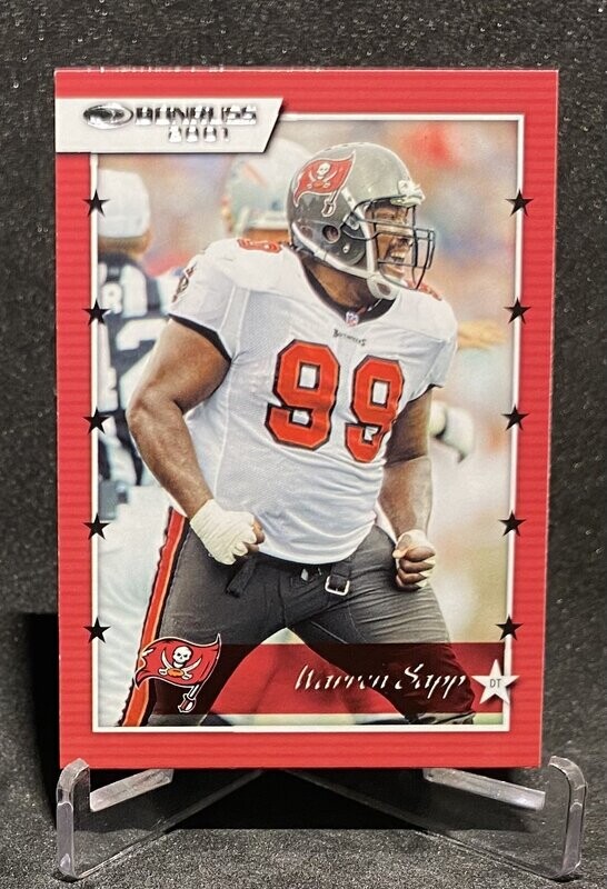 2020 Donruss Warren Sapp 2001 Donruss