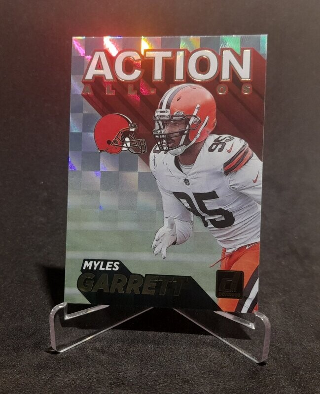 2021 Donruss Myles Garett Action All Pros