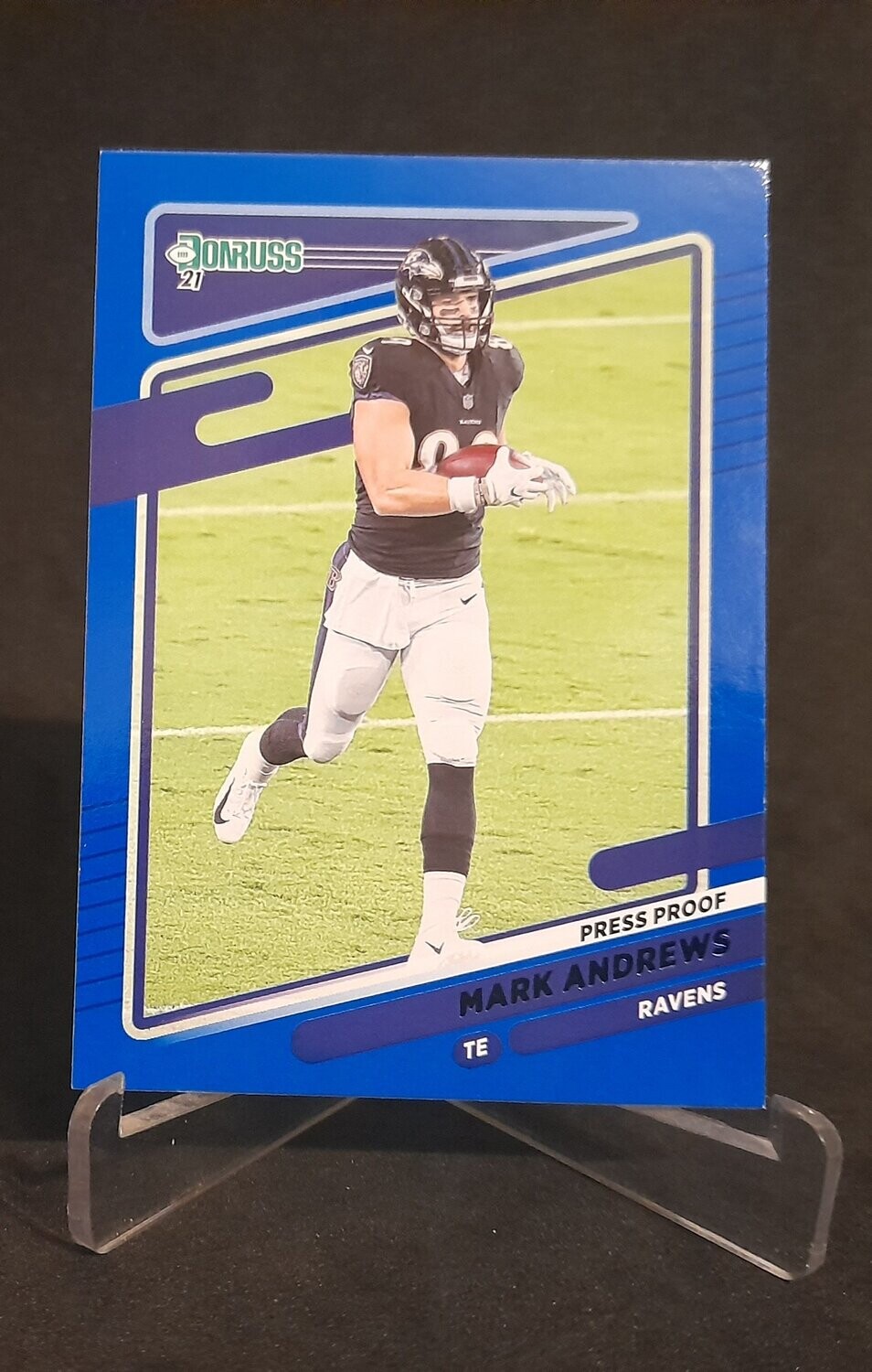 2021 Donruss Mark Andrews Press Proof Blue