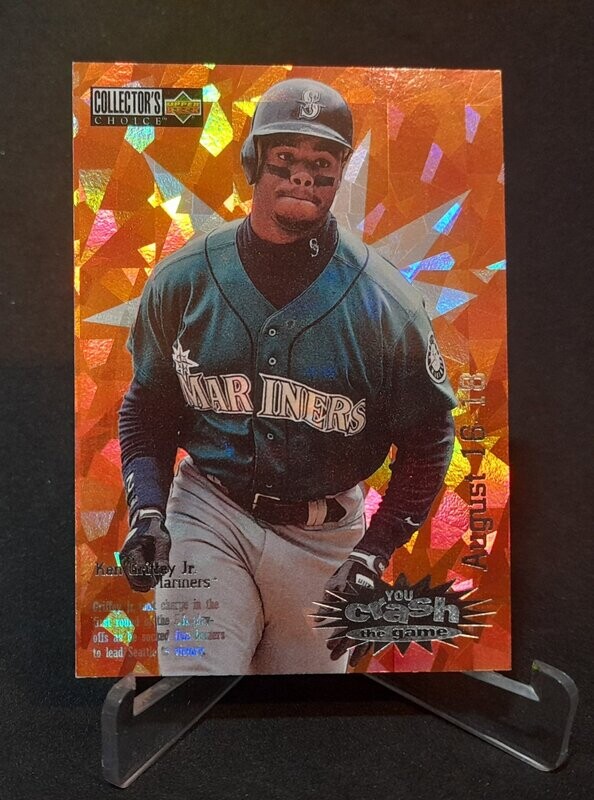 1996 Upper Deck Collectors choice Ken Griffey Jr. You Crash the Game