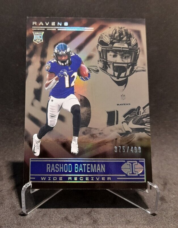 2021 illusions Rashod Bateman #375/499 RC