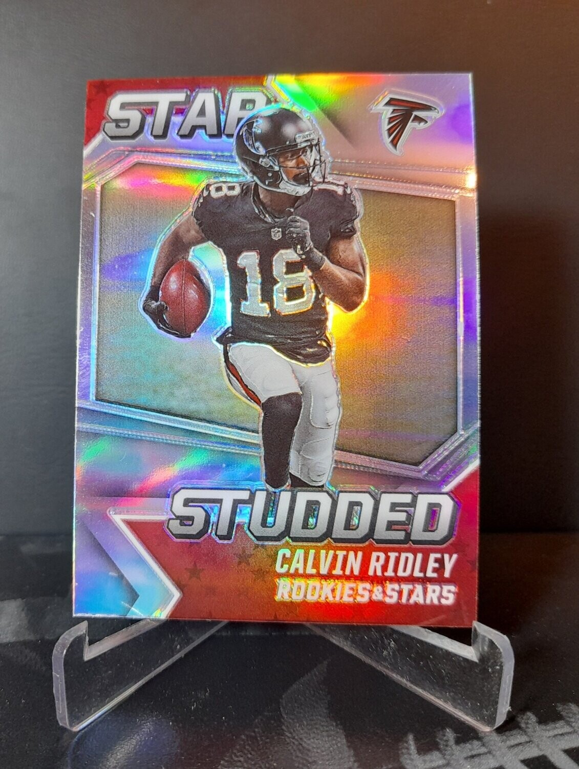 2021 Rookies and Stars Calvin Ridley Star Studded Silver Refractor