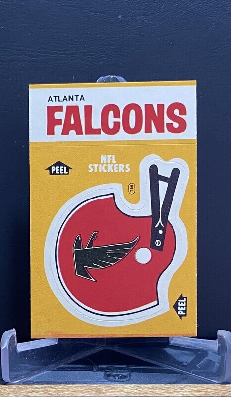 1984 Fleer Atlalnte Falcons NFL Stickers