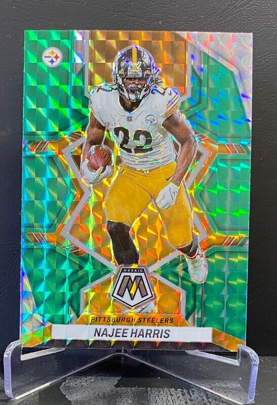 2022 Mosaic Najee Harris Green Mosaic