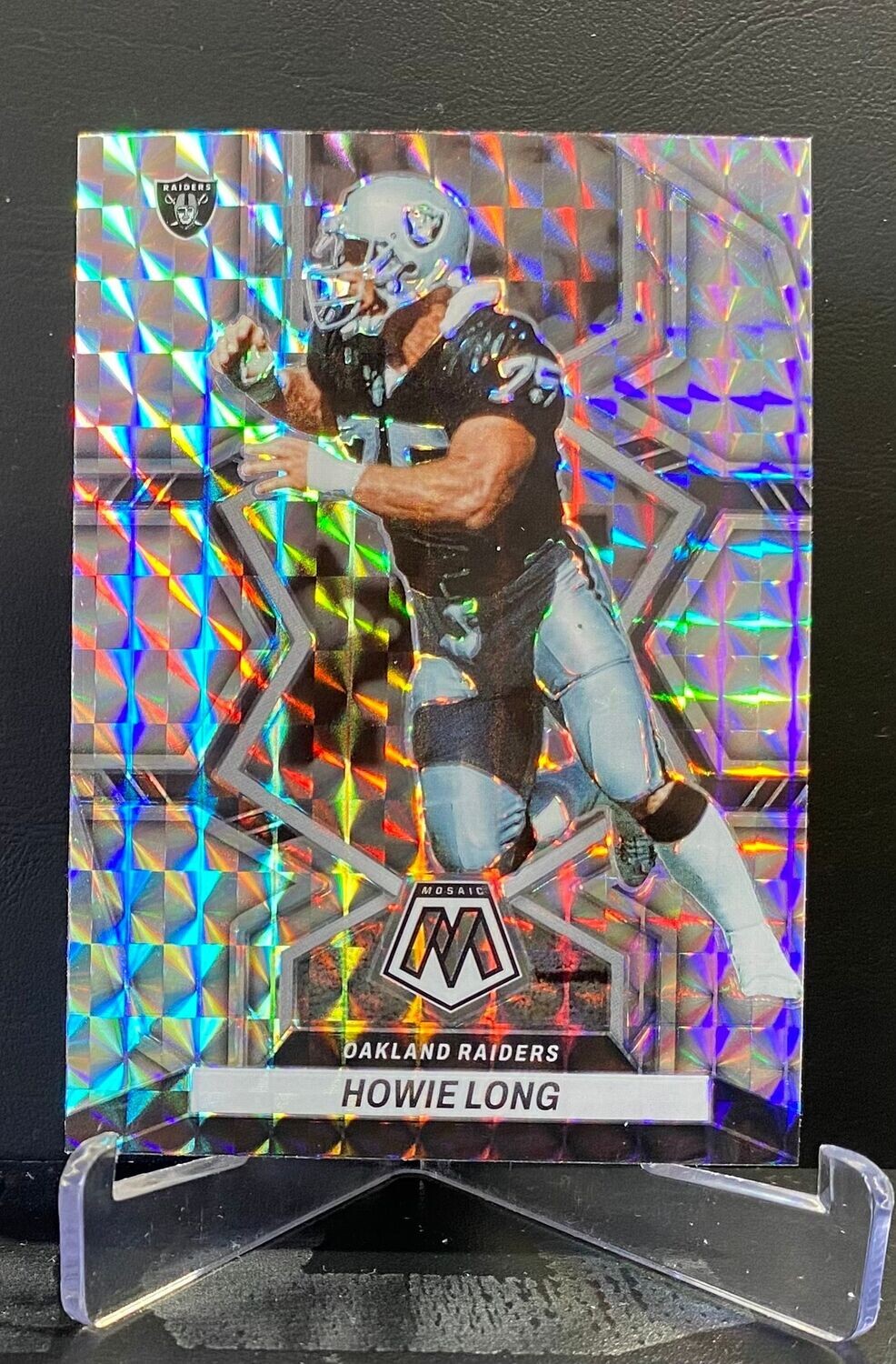 2022 Mosaic Howie Long Silver Mosaic