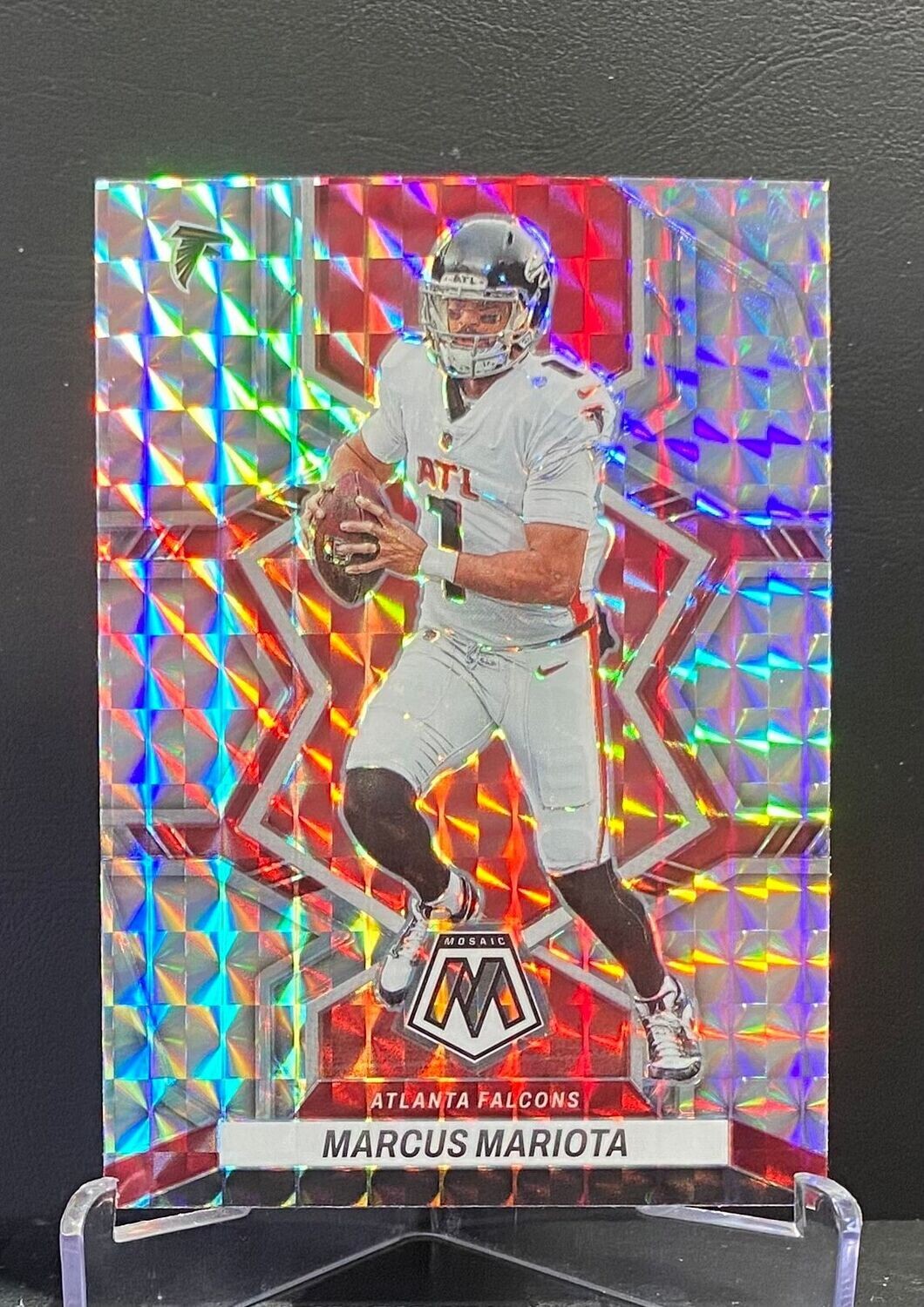 2022 Mosaic Marcus Mariota Silver Mosaic