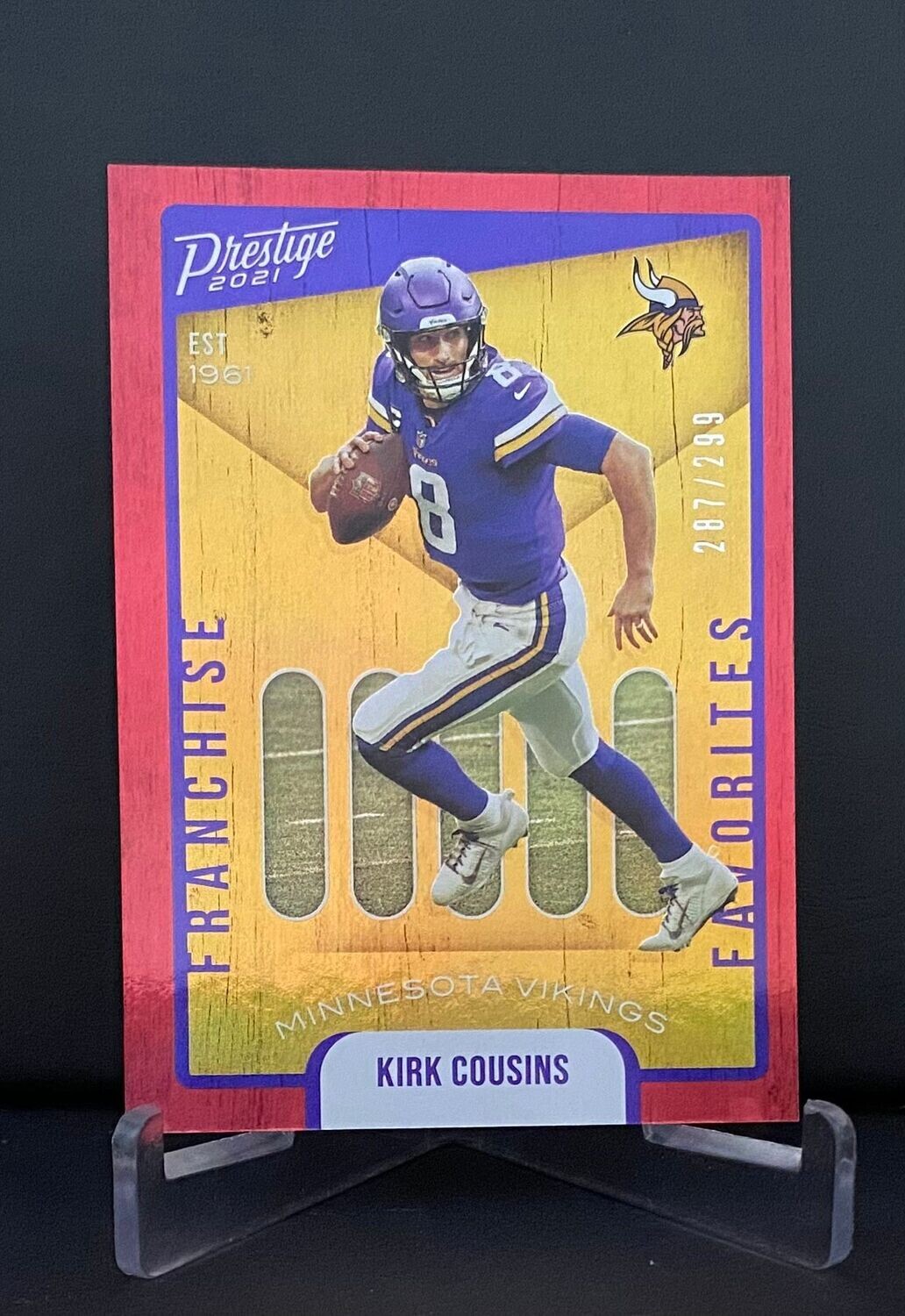 2021 Prestige Kirk Cousins #207/299