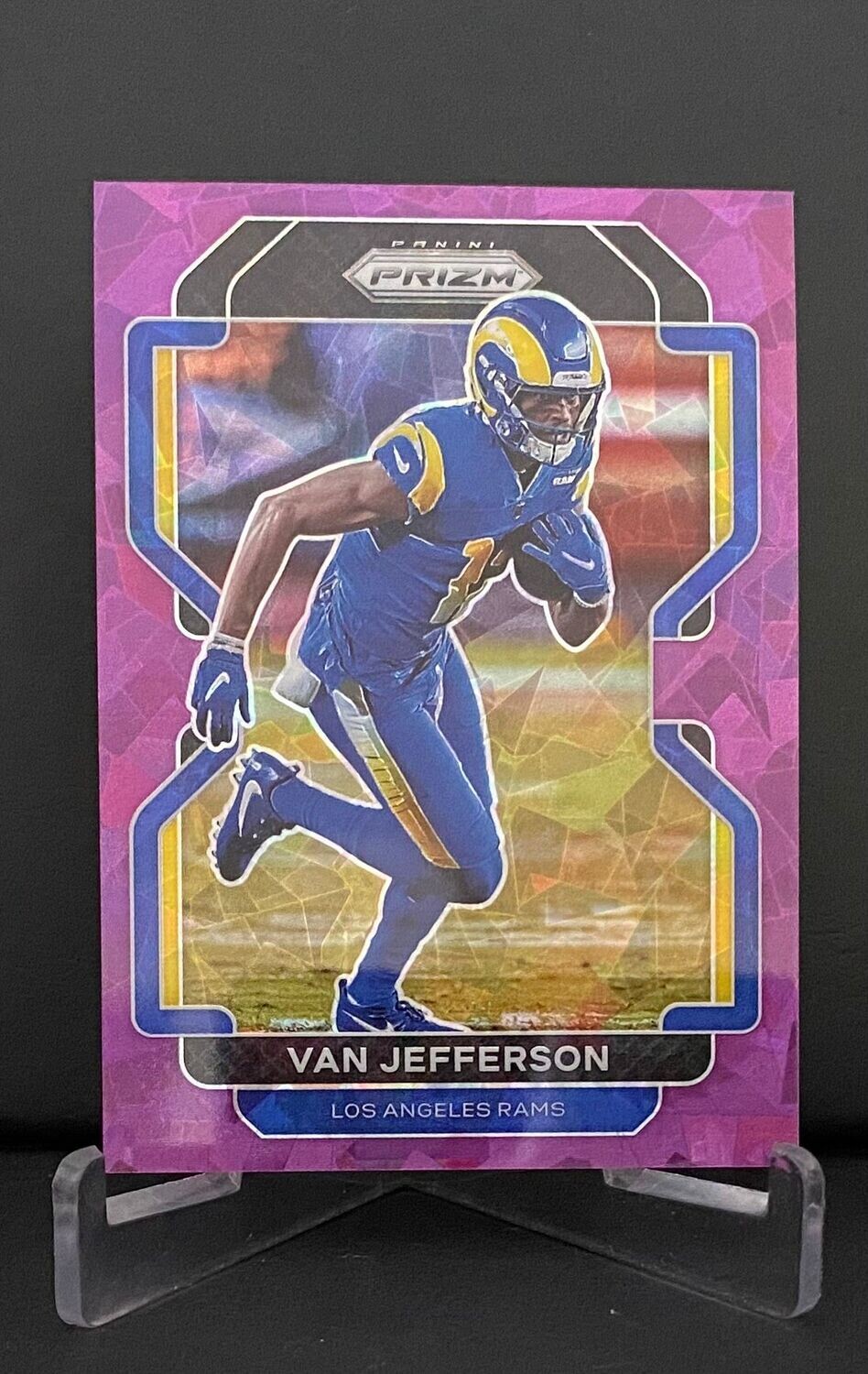 2021 Prizm Van Jefferson Purple Ice  #078/225