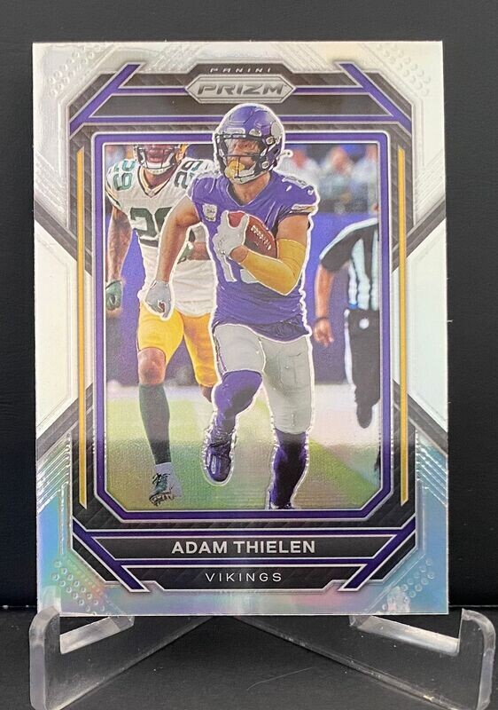 2022 Prizm Adam Thielen Silver Prizm