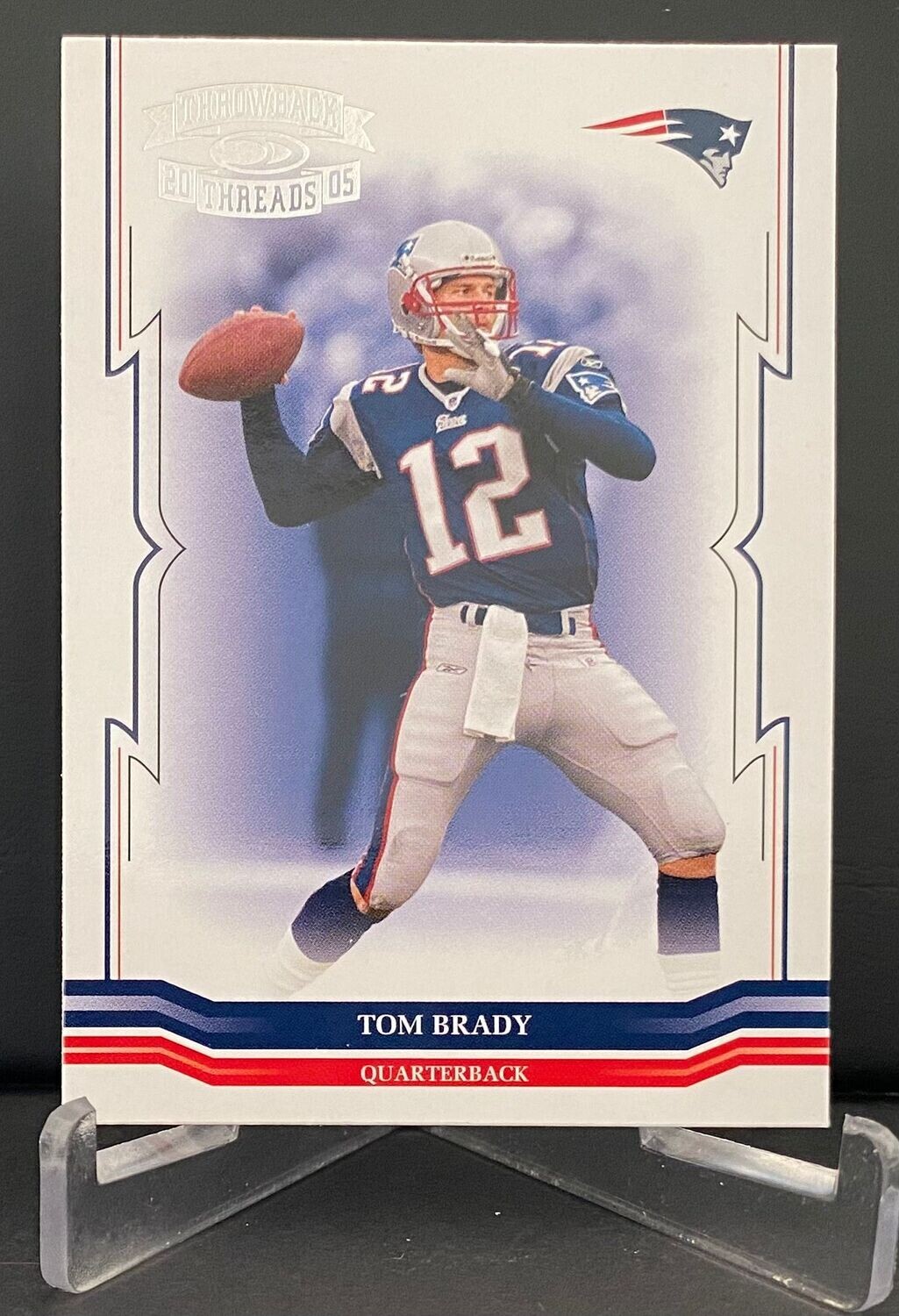 2005 Donruss Tom Brady Throwback