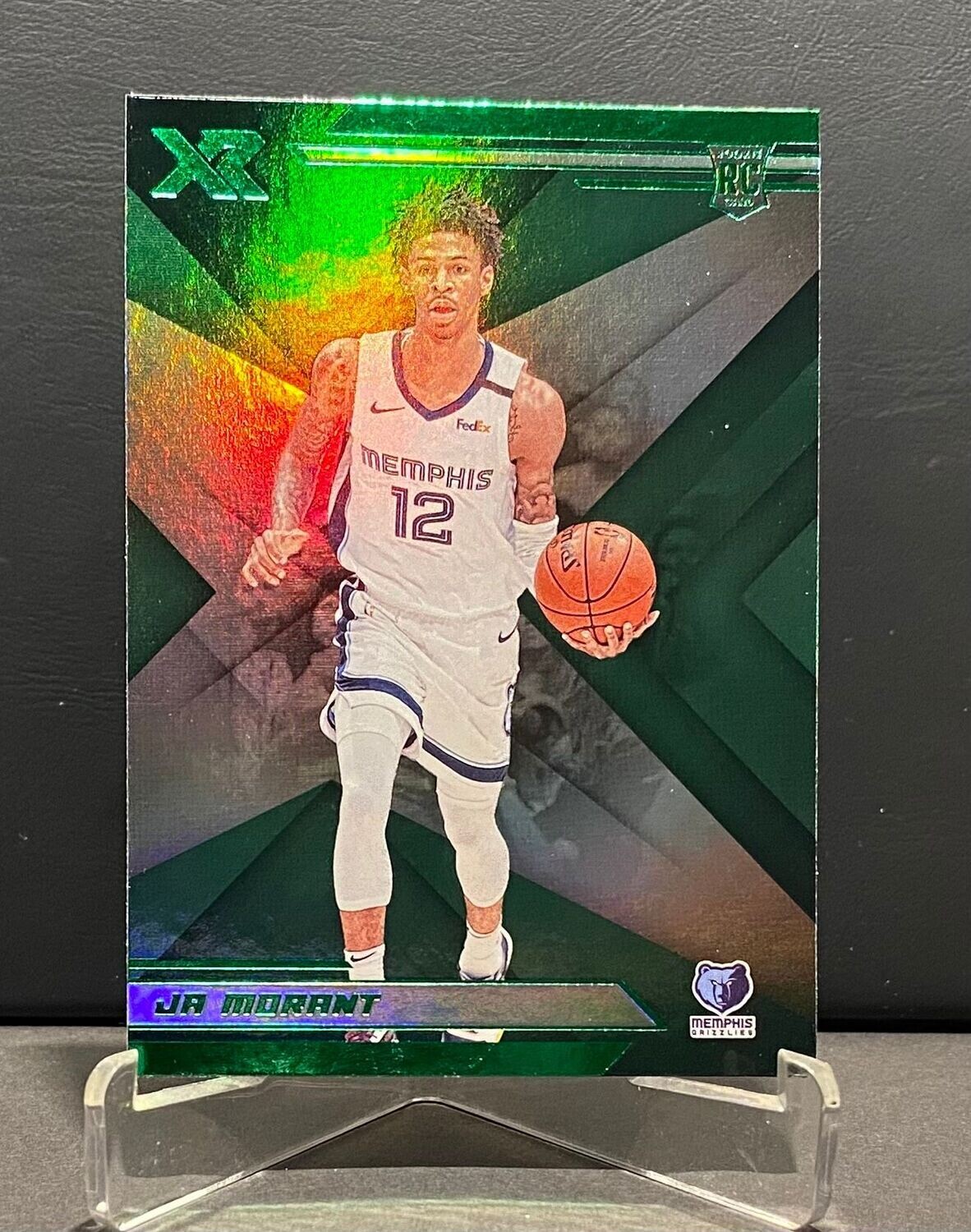 2019-2020 XR Ja Morant Rookie Card Green