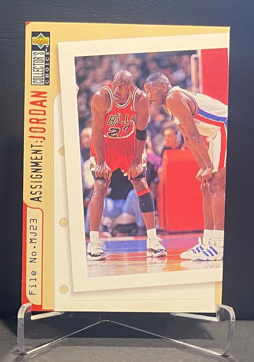 1996 Upper Deck Michael Jordan Assigment Joe  Dumas